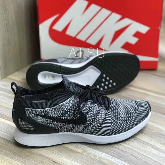 Nike Zoom Mariah Flyknit Racer Black Pure Plat Men - Picture 6 of 8